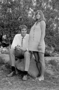 Just before the birth