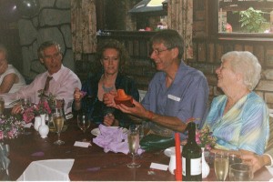 Sue's wedding present to Bill - a boat