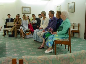 Inside the Registry Office