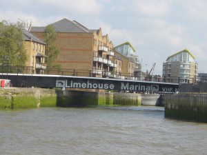 Limehouse Marina entrance