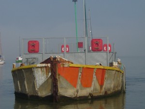 Concrete barge
