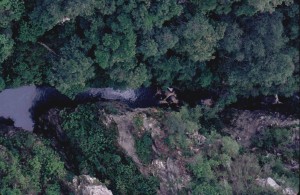 Storms River from the bridge