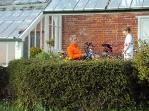 Afternoon tea in the garden