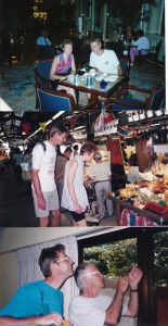 Market, posh tea and slides