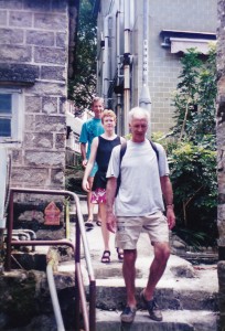 Back down from the flat