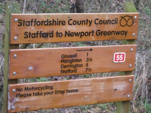 Stafford to Newport Greenway
